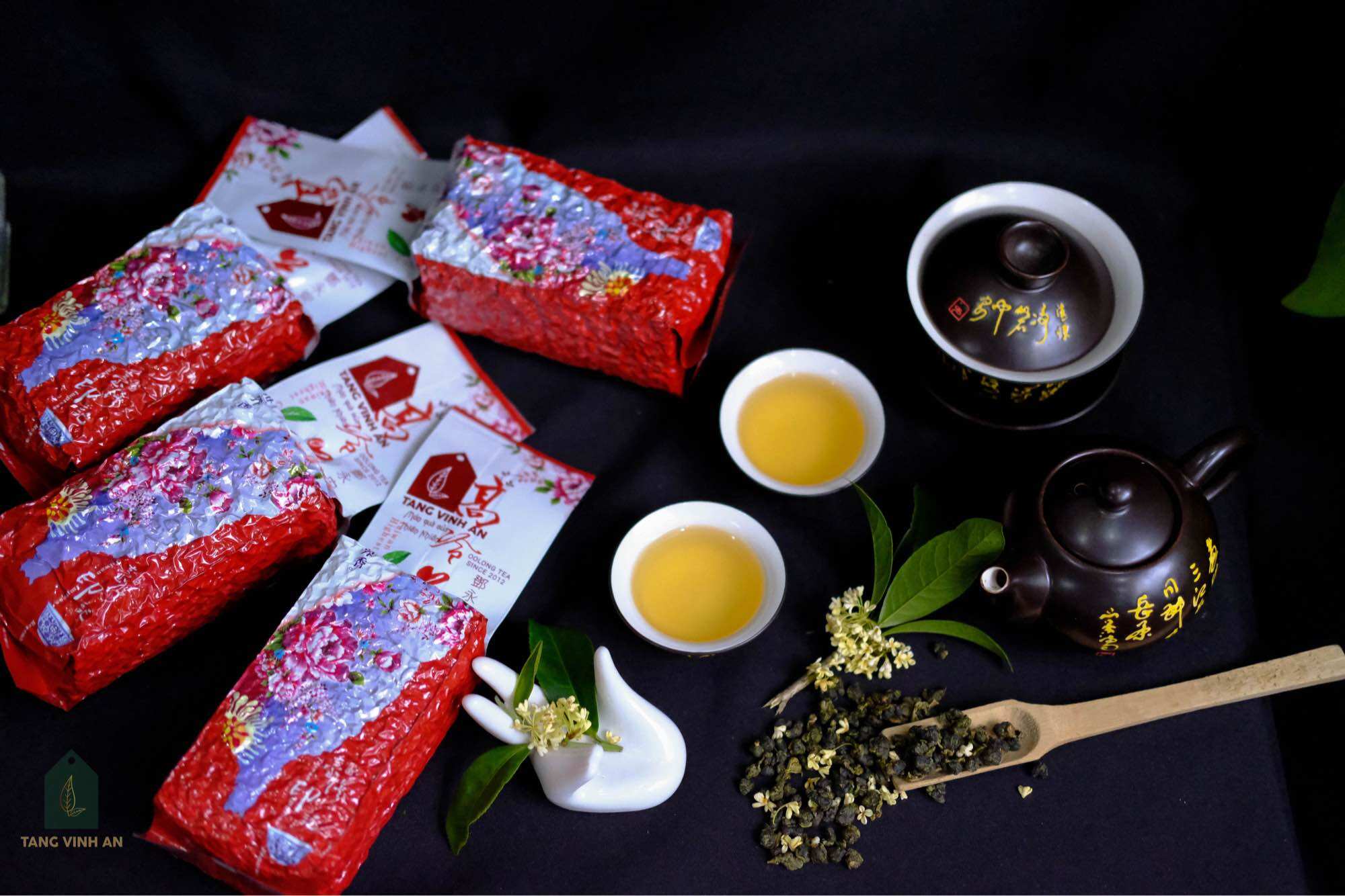 Trà Olong Quế Hoa gói 200gr