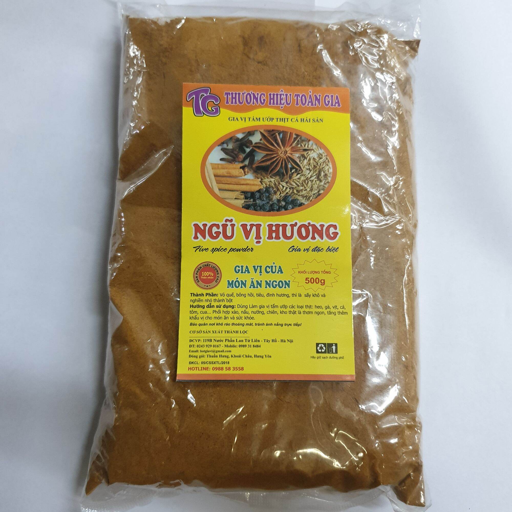 Bột ngũ vị hương đặc biệt gói 1kg