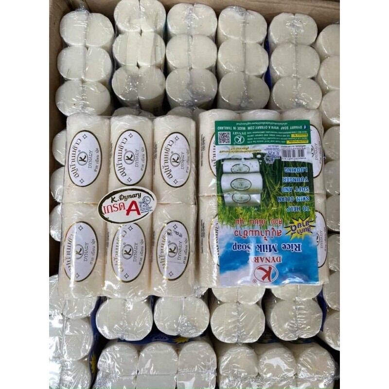 Combo 6 cục xà bông Sữa Gạo Thái Lan