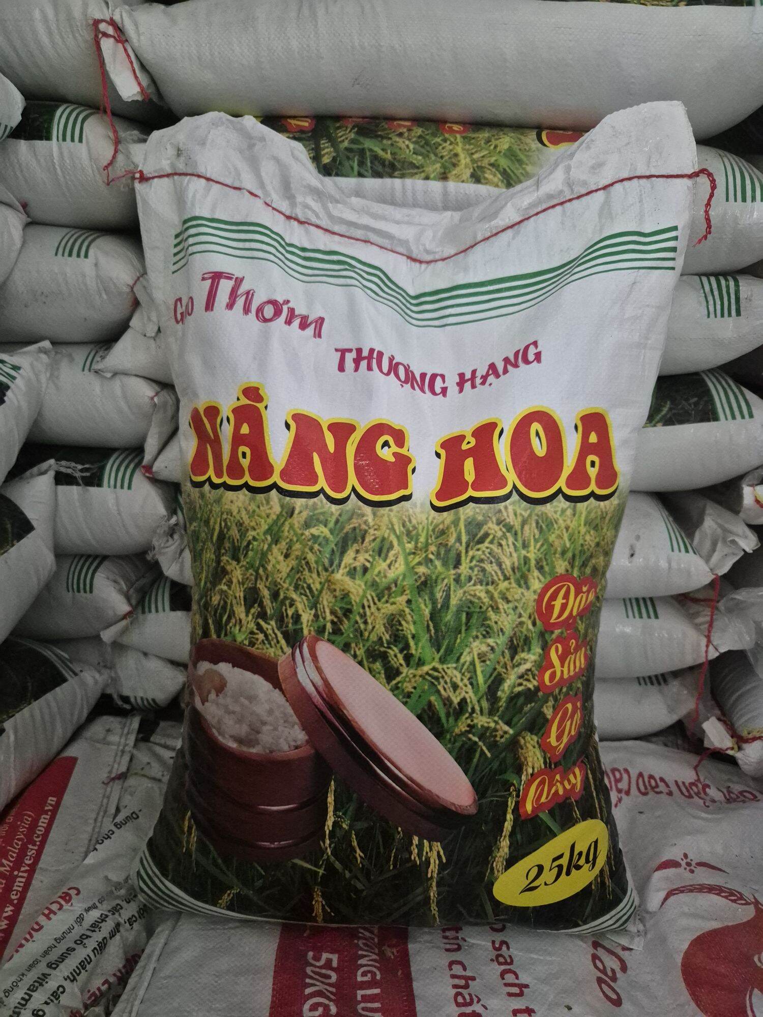 10KG GẠO Nàng HOA dẻo dai, thơm nhẹ, mềm cơm