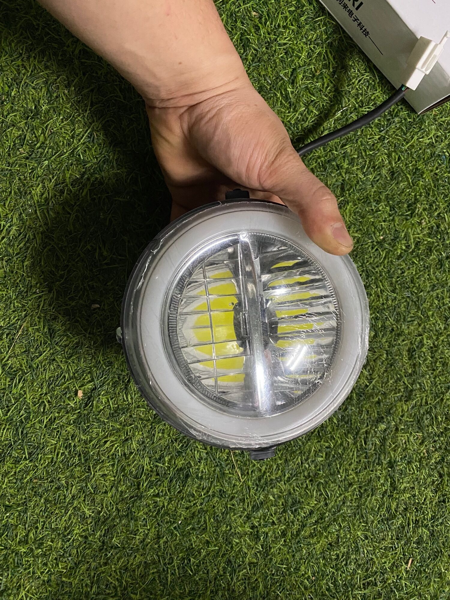 Pha đèn led 2 tầng xe máy điện Vespa DK