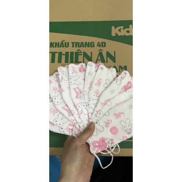 10 khẩu trang KF94 Thiên Ân bé 2 đến 5 tuổi