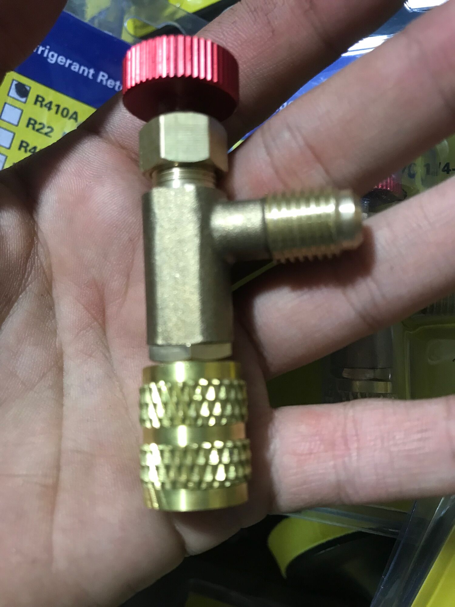 Van khóa gas chống bỏng R410