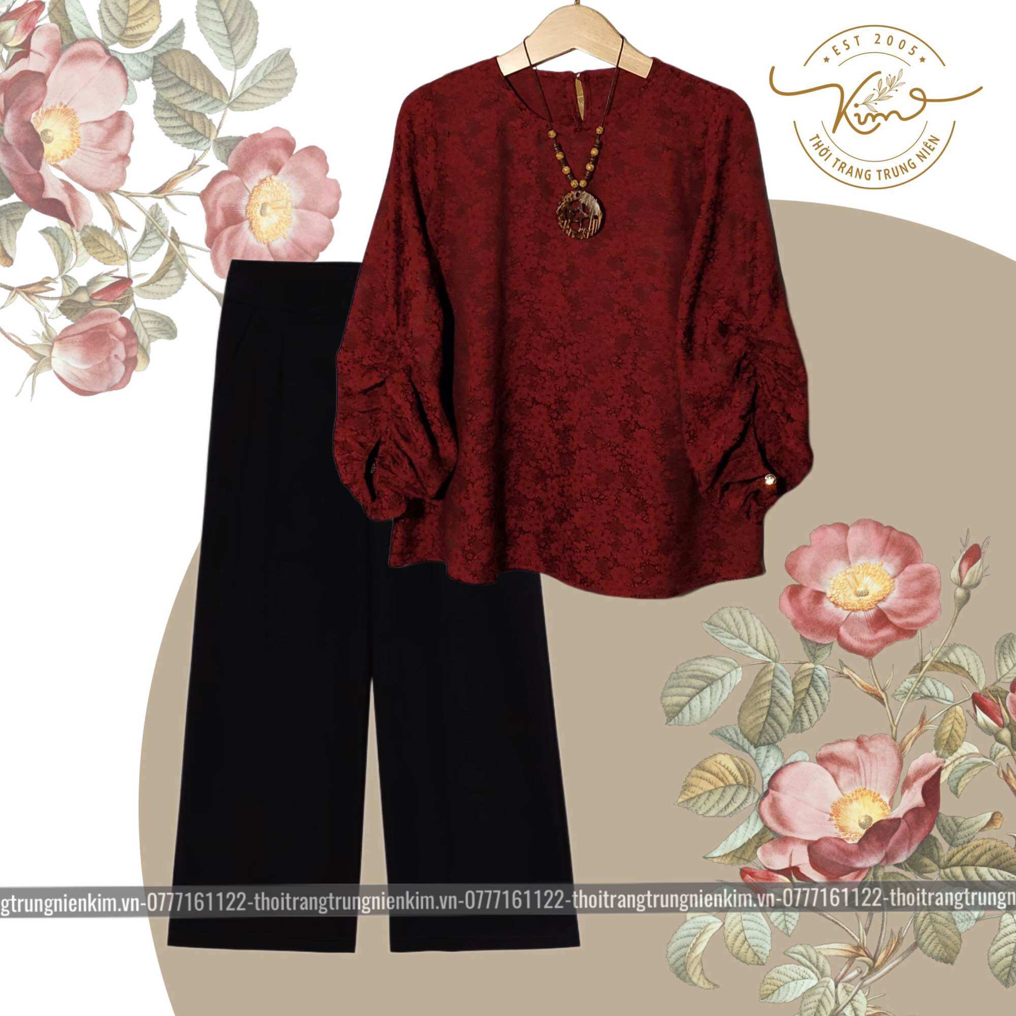 Set lụa gấm xinh