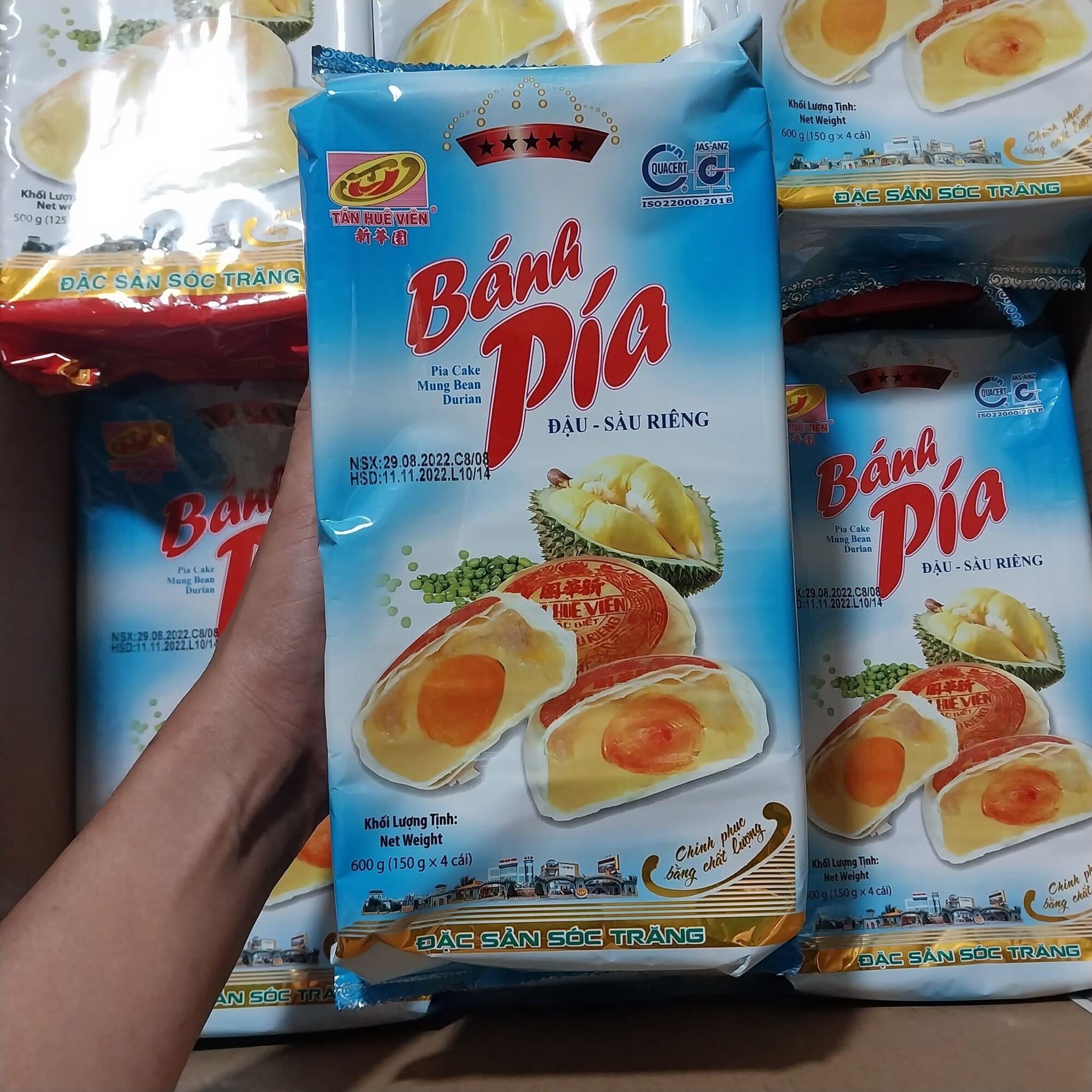 Combo 3 bánh pía tân huê viên