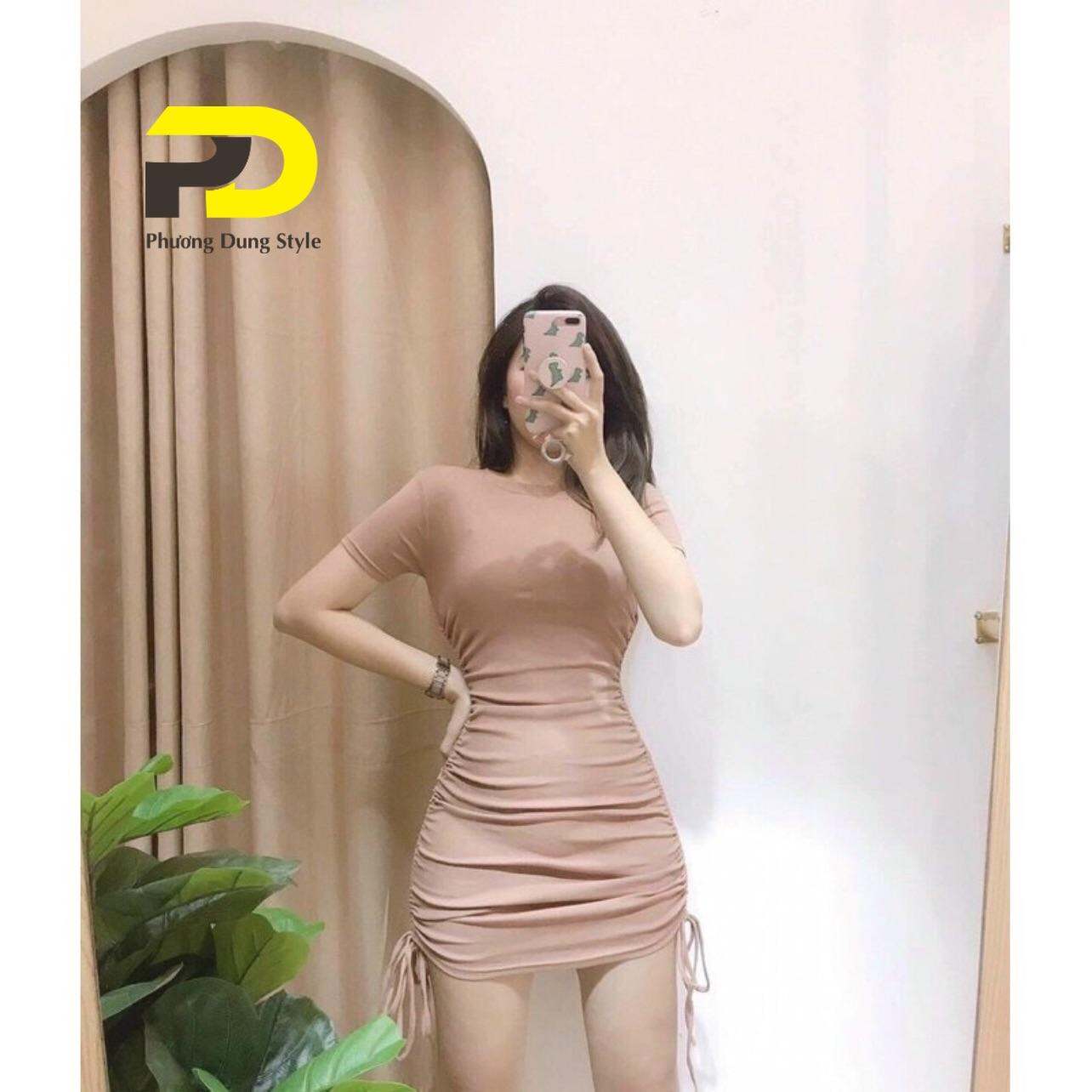 Đầm body cổ yếm dây chéo lưng, váy body maxi chéo lưng gợi cảm, mặc được 2  kiểu ngắn dài_Myra Dress De2cee | Shopee Việt Nam