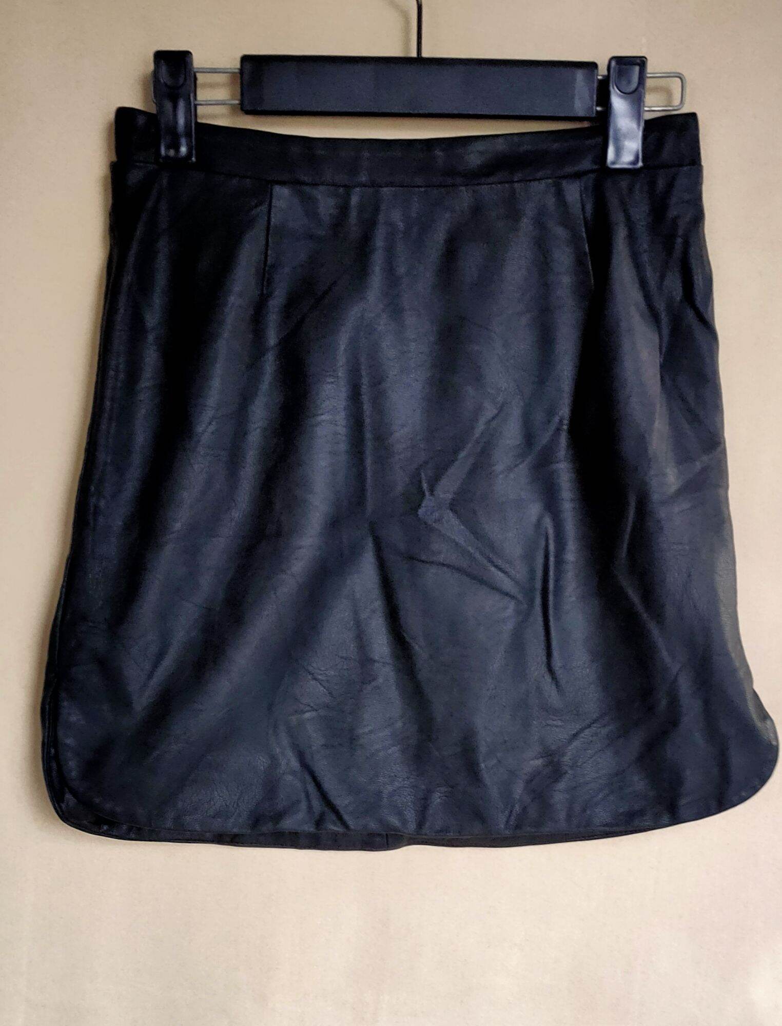 Chân váy da supre sz s, new 99%