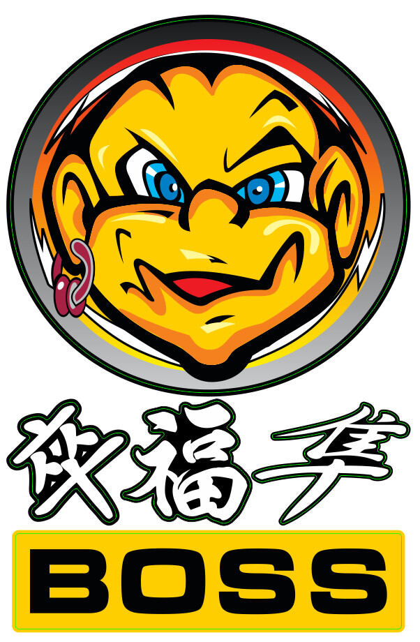 Tem rossi boss mẫu mới dán gầm xe , tặng kèm logo chữ tàu trang trí cực đẹp , logo được in trên decal tốt , chống nước , chống bay màu , độ dính cao , màu sắc rực rỡ , giúp phần gầm xe trở nên hầm hố hơn , tem dễ dán