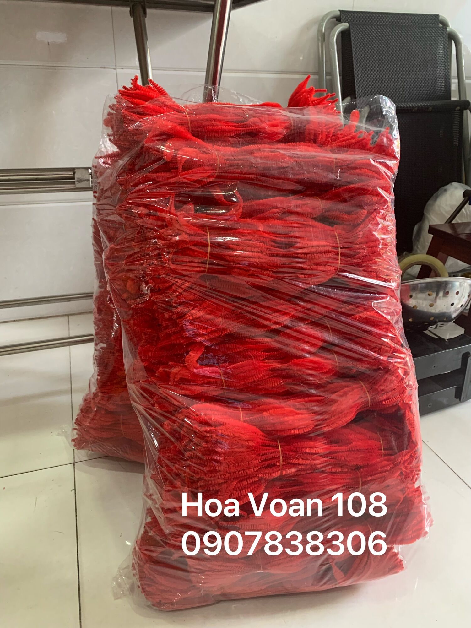Nụ Tầm Xuân /kẽm nhung phồng (1 bó 90-100 sợi)