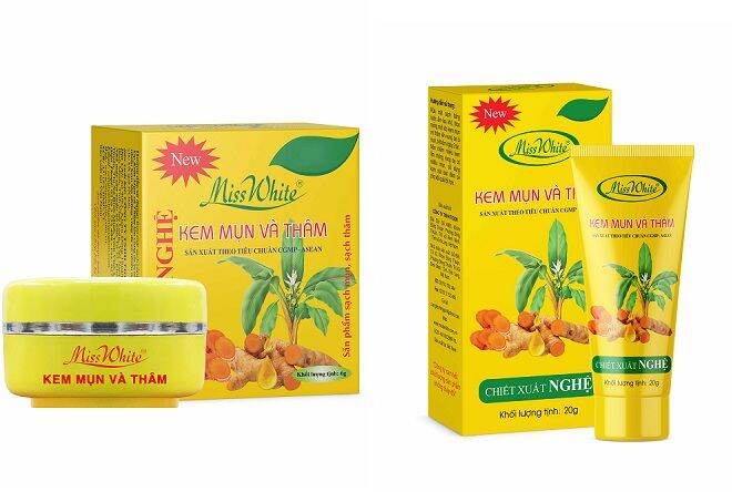 KEM MỤN VÀ THÂM MISS WHITE 12g