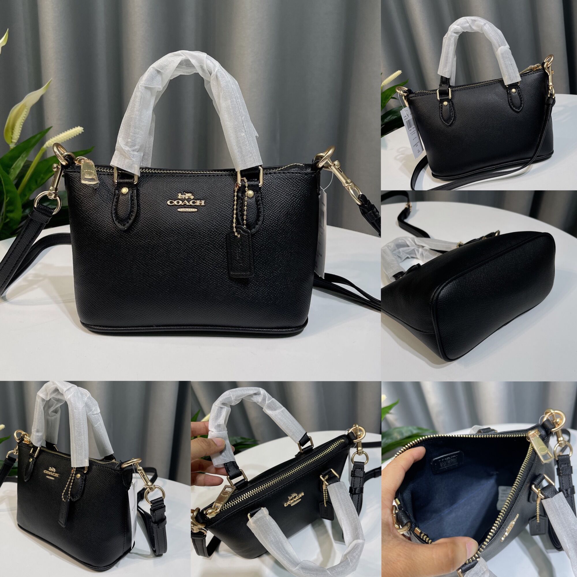 Túi C0ach Mini Gallery đeo chéo nữ siêu cưng