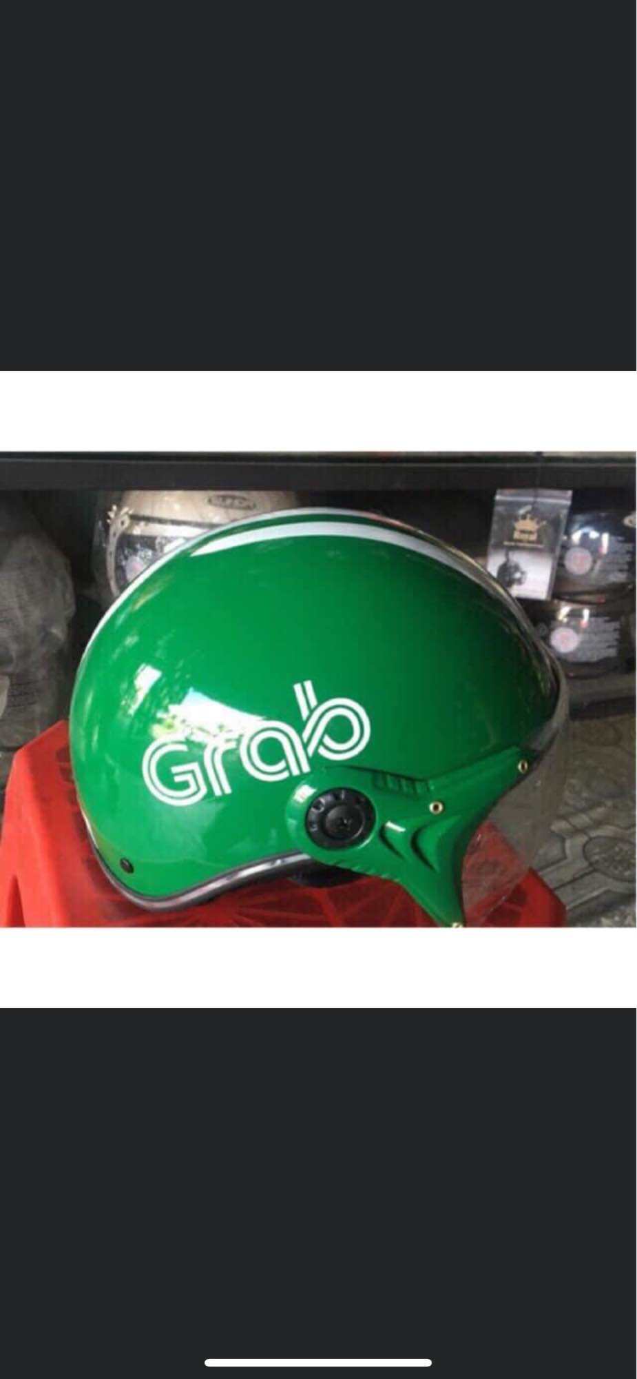 Nón 1/2 gojek hàng đẹp grabb