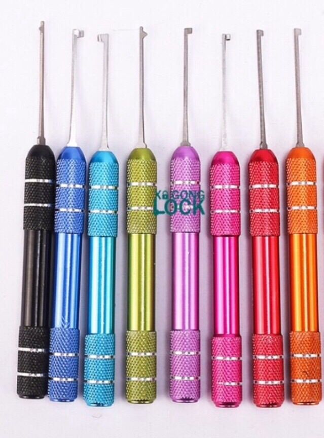 Bộ sửa ổ khoá chìa chấm vi tính ( gồm 8 đá bi + 2 cây gạt )