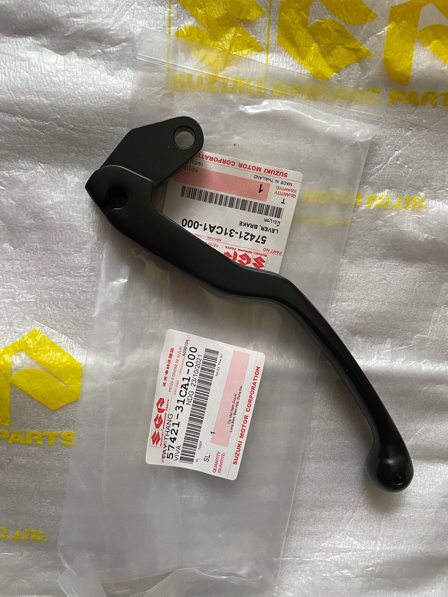 Tay thắng xe suzuki viva 110, Best 110