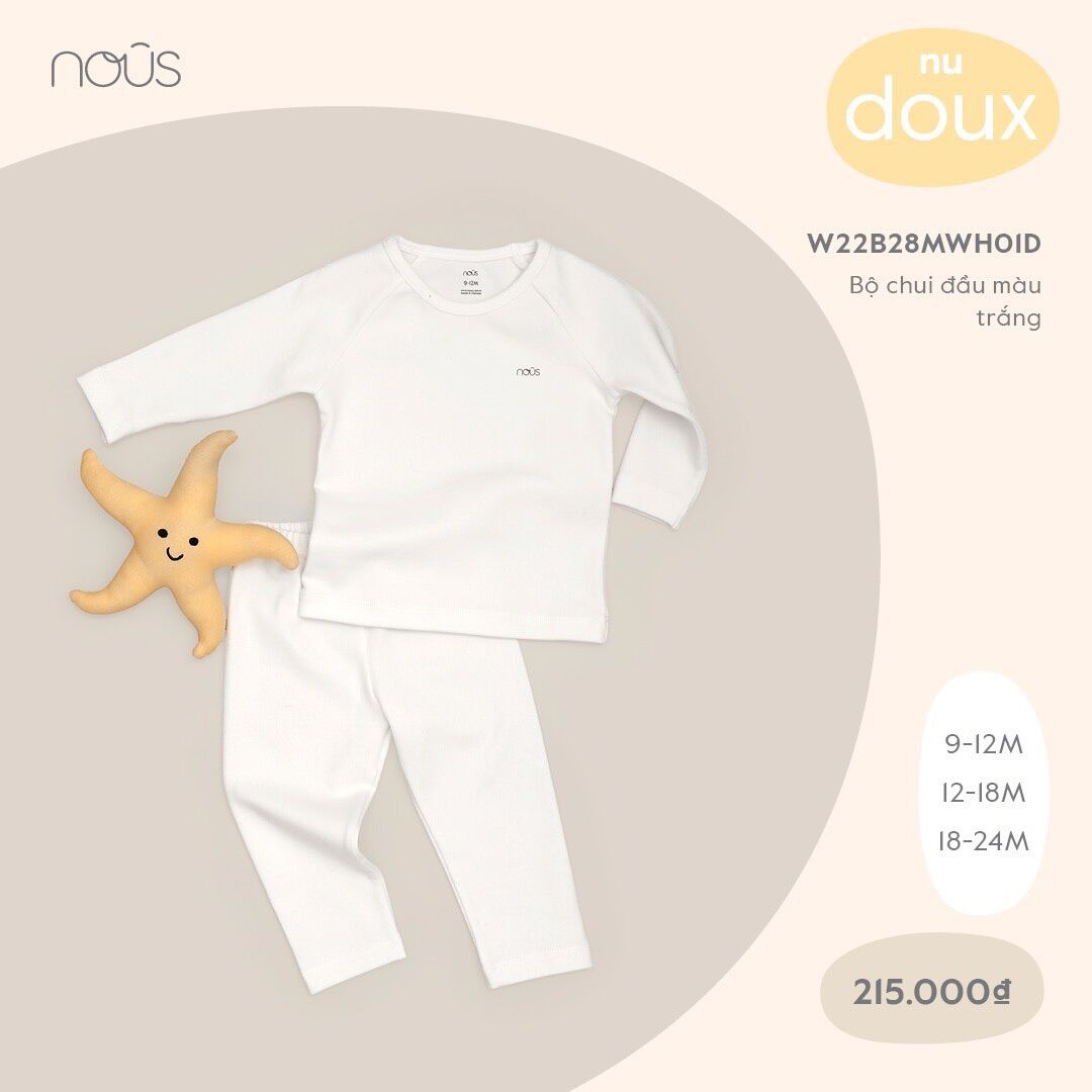 BỘ DÀI TAY NOUS PETIT CÀI VAI