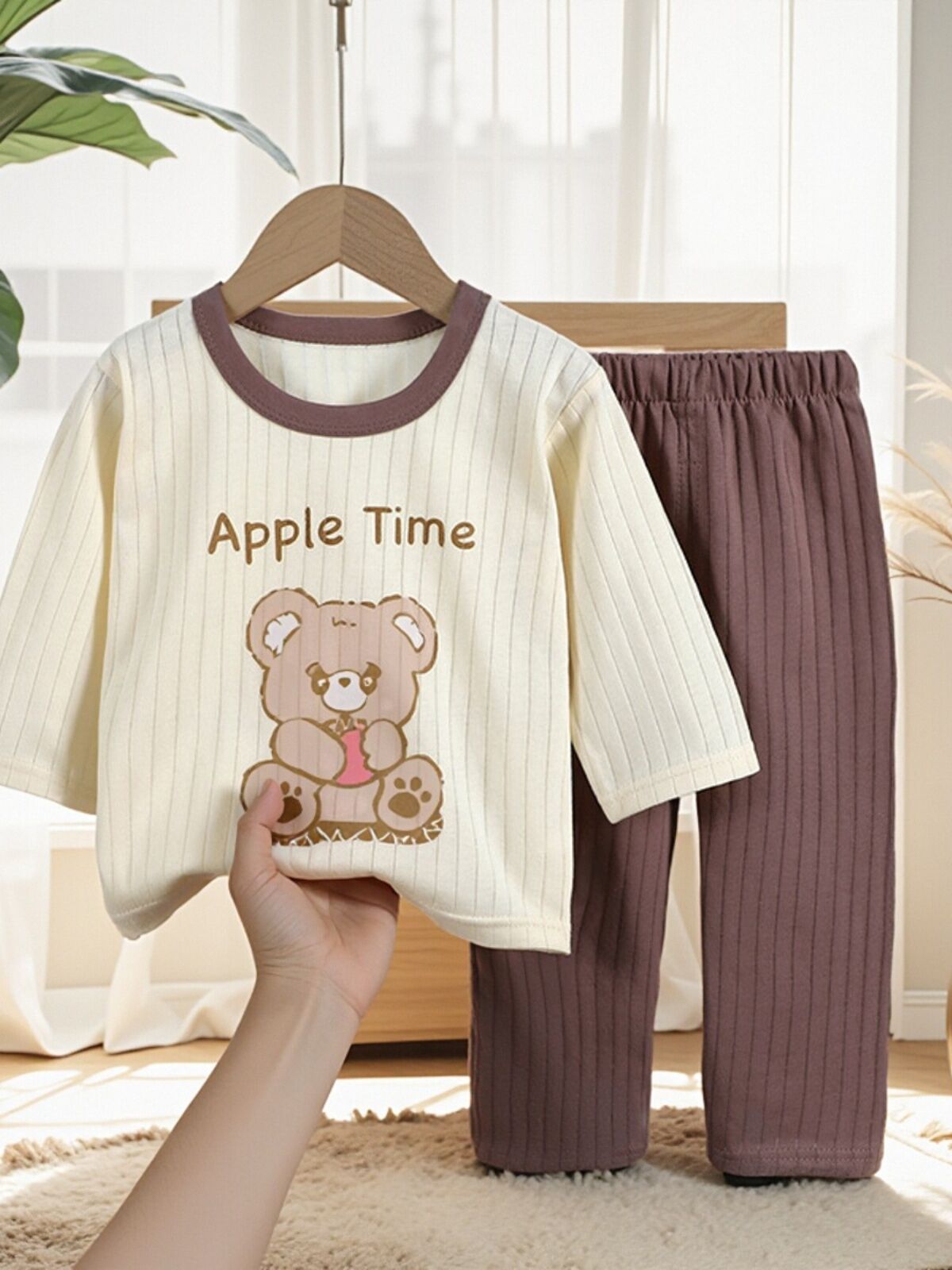 Bộ Đồ Ngủ Mùa Hè Bằng Cotton Nguyên Chất Cho Trẻ Em Bộ Đồ Ngủ Lưới Thoáng Khí Mỏng Mặc Nhà Cho Bé Trai Và Bé Gái