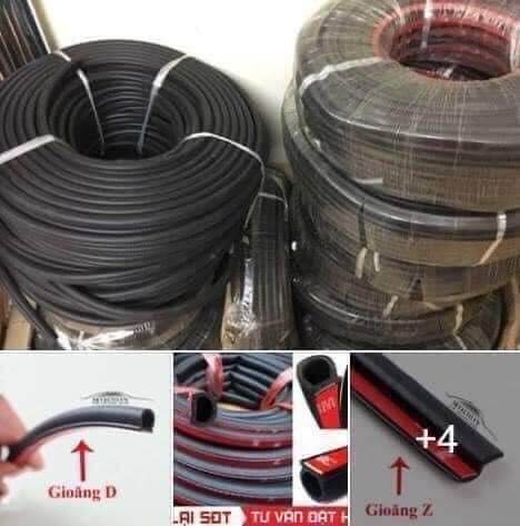 Gioăng D to chống ồn 15mmx15mm
