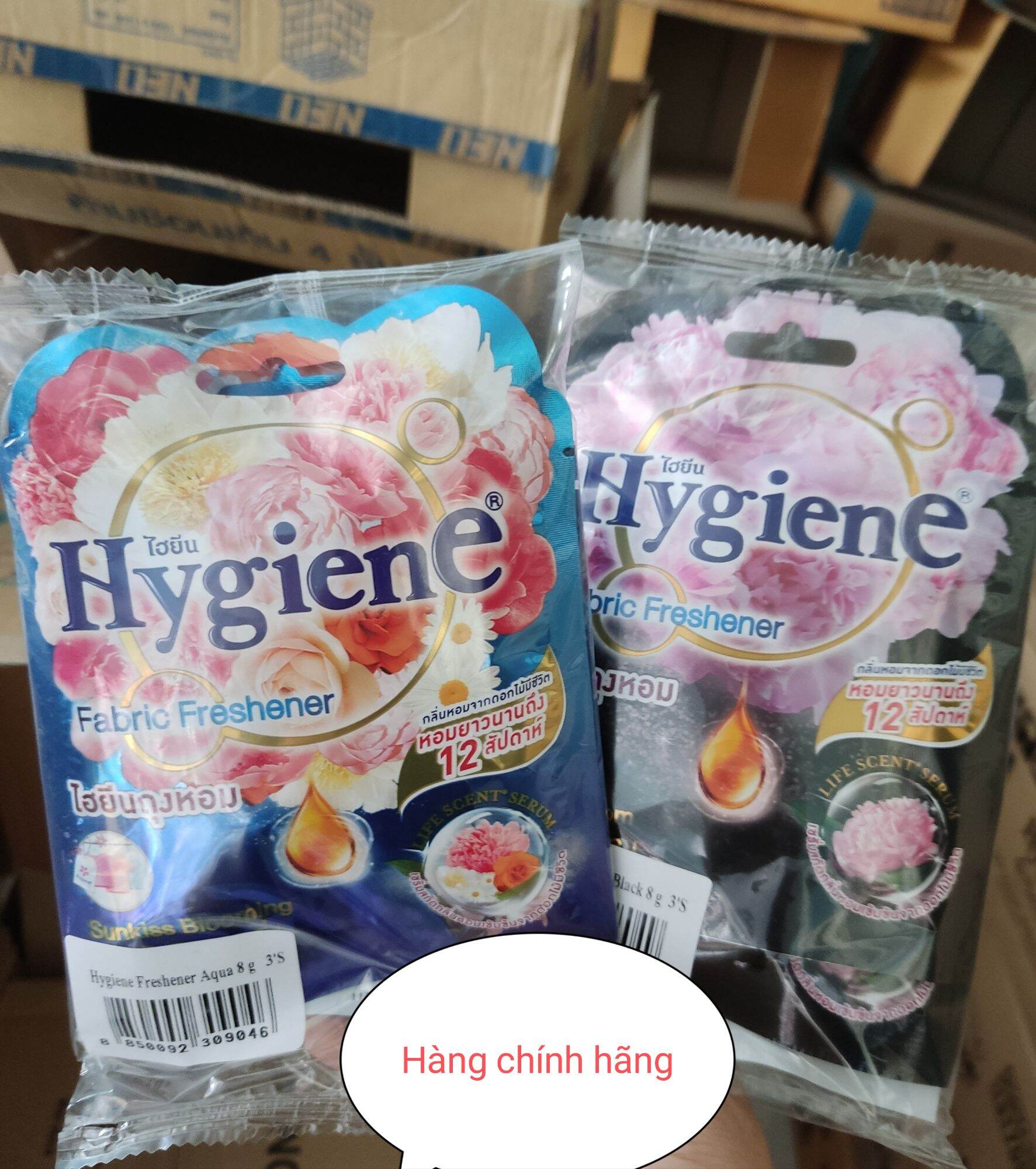 ( 2 túi) Túi thơm Hygiene thái lan hàng nội địa