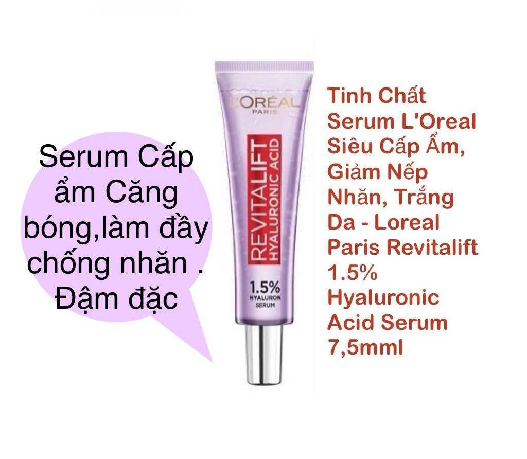 Serum Kem dưỡng ngày & đêm giảm thâm nám L'Oreal Paris Glycolic Bright 7.5ml