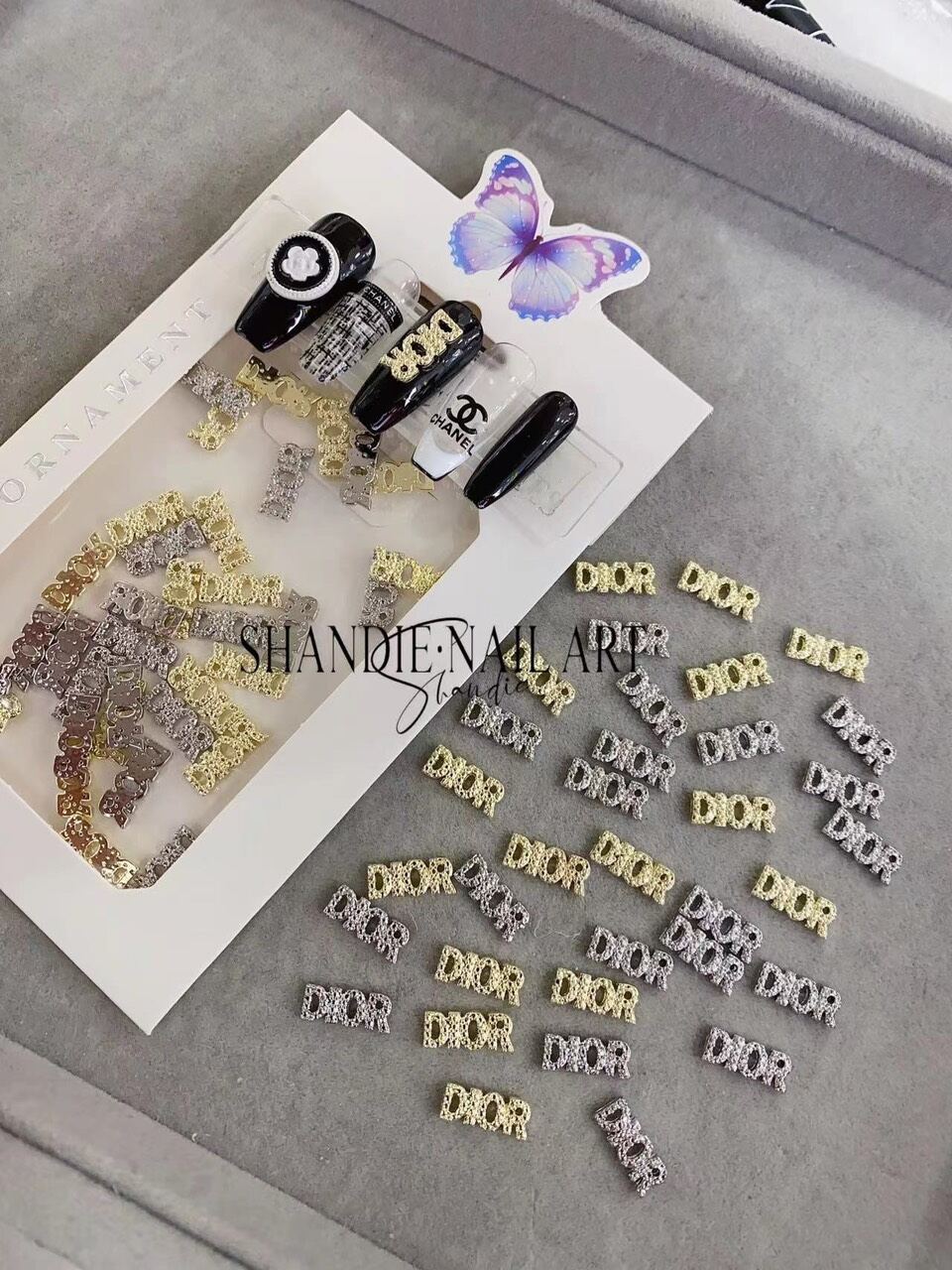 Set charm đính móng