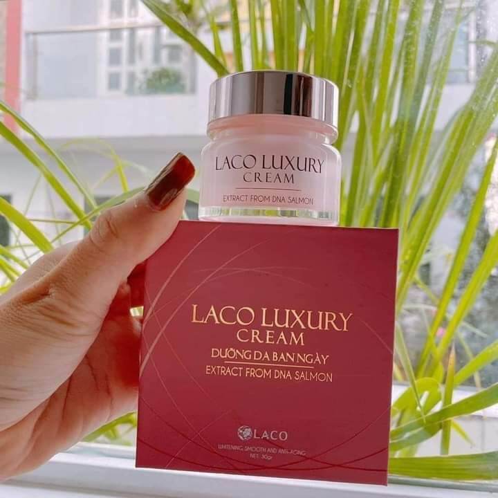 Xả hàng chính hãng ,kem dưỡng da ban ngày laco luxury
