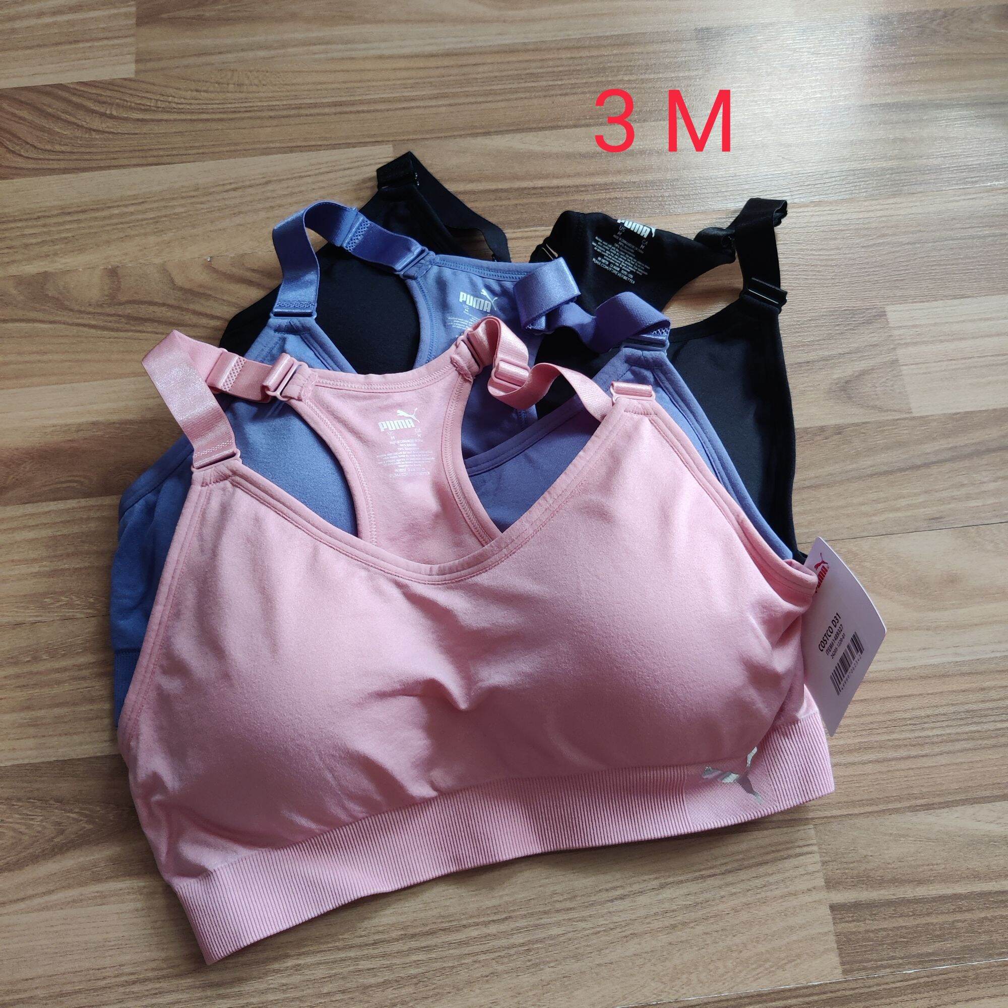 set 3 áo tập Puma size M