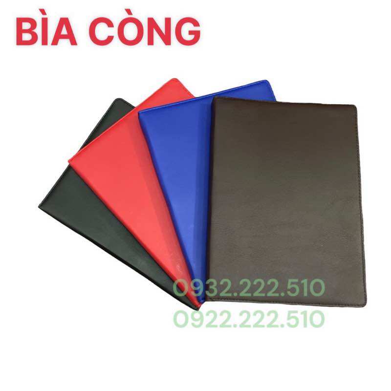 Bìa còng a4-a5 da cao cấp