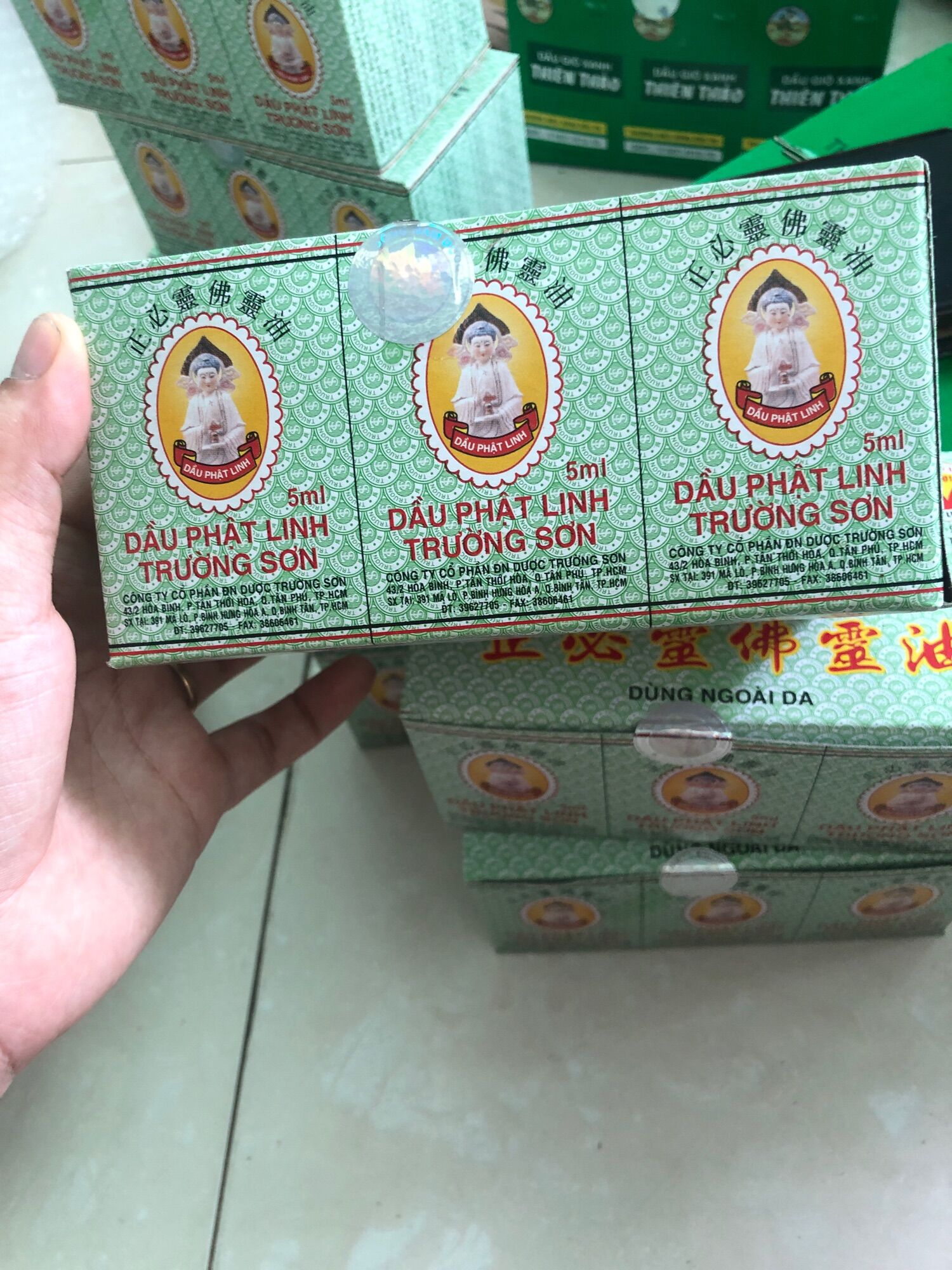 Dầu Phật Linh Trường Sơn Lọ 5ml