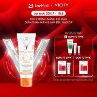 Kem chống nắng giảm thâm nám SPF 50+ Vichy Capital Soleil UVB+UVA Anti Dark Spot 3 in 1