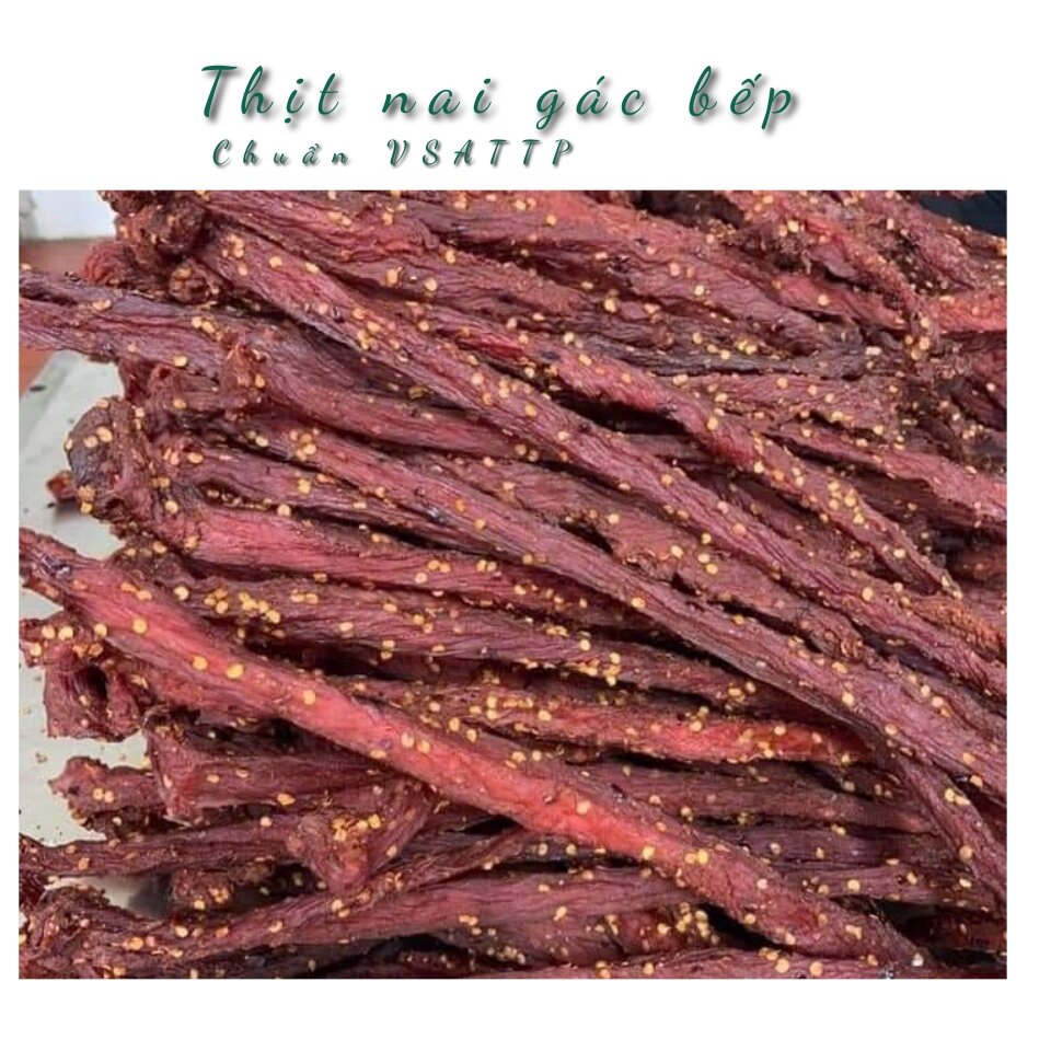 Thịt nai gác bếp 500gram
