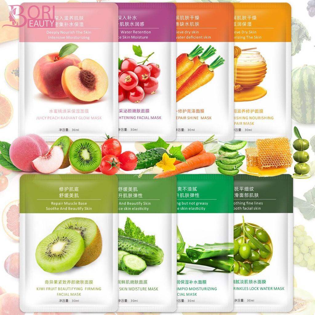 Combo 15 mặt nạ 49k giúp dịu da, dưỡng ẩm