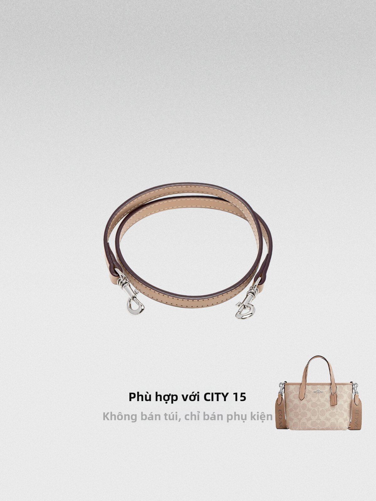 [Leather Thin Shoulder Strap Tote Bag Accessory,Leather Thin Shoulder Strap Tote Bag Accessory,] Giá 571,000 Đồng*Miễn phí vận chuyển