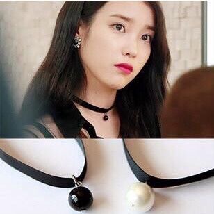 Dây chuyền choker đen các mẫu cá tính cho nữ