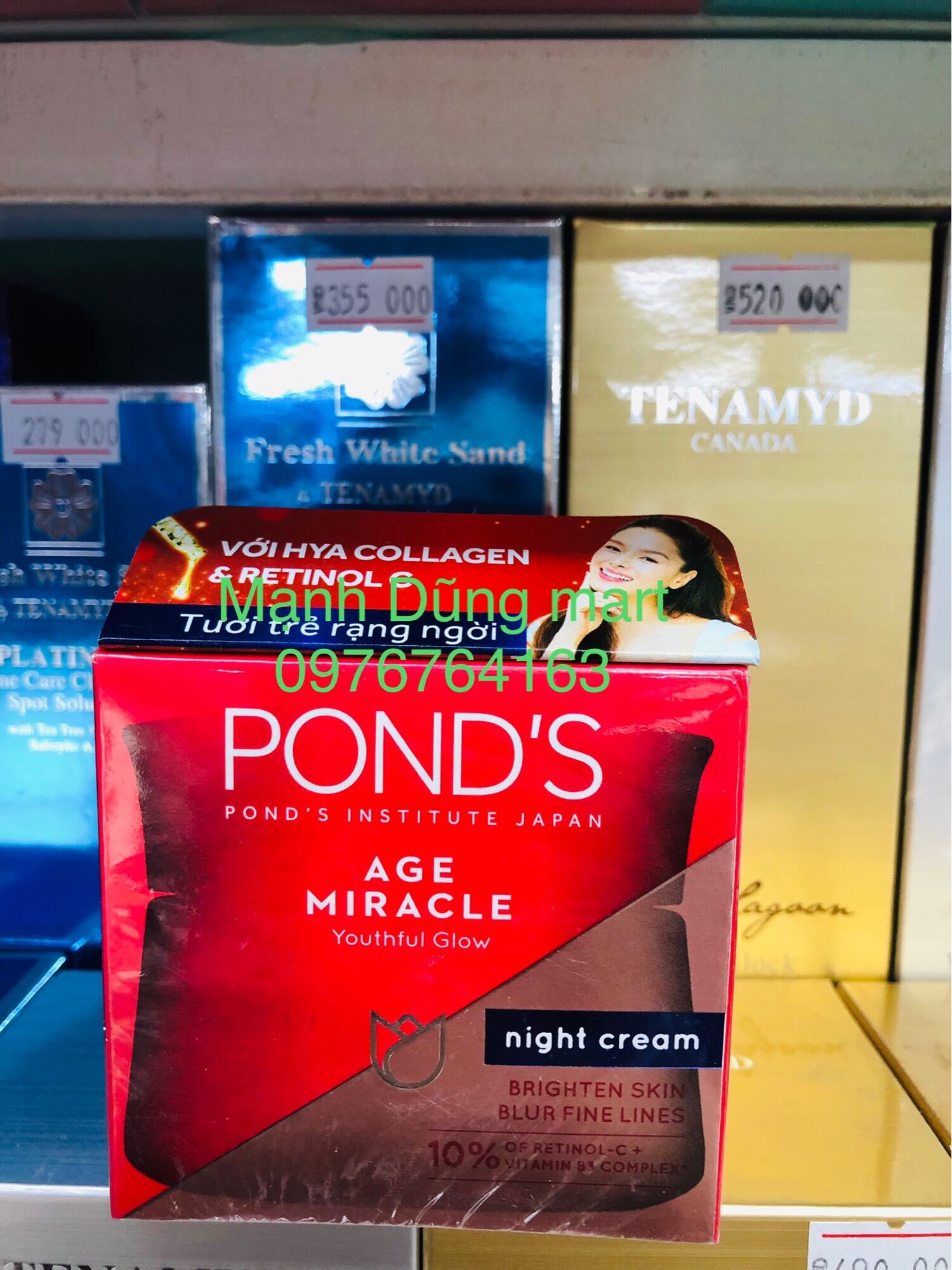 Kem dưỡng da pond age miracle night cream chống lão hóa ban đêm 50g