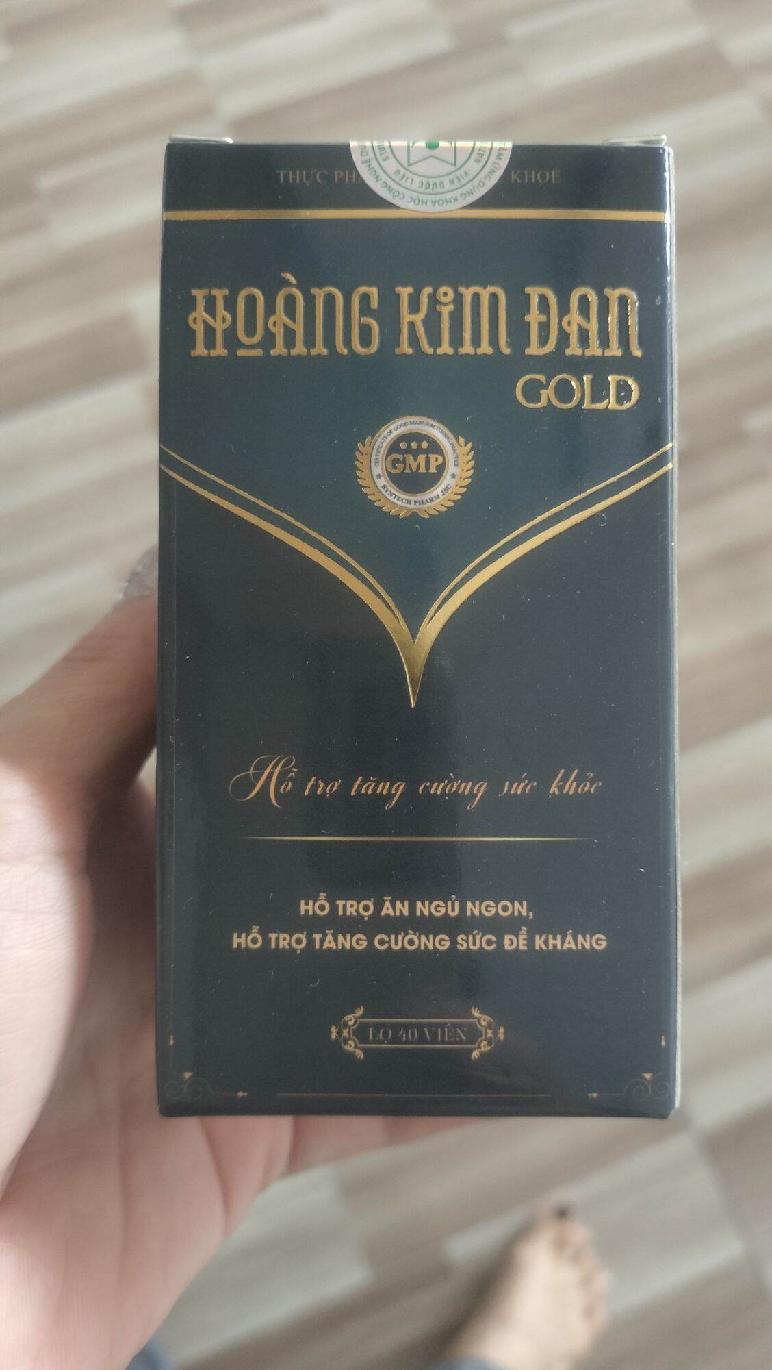 Tăng Cân Hoàng Kim Đan ( mẫu mới)