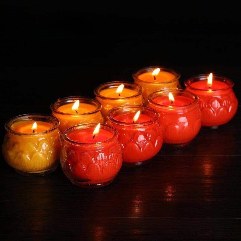 TNBROTHERS | Nến Lotus Wish Dạng Hộp Bơ Phẳng