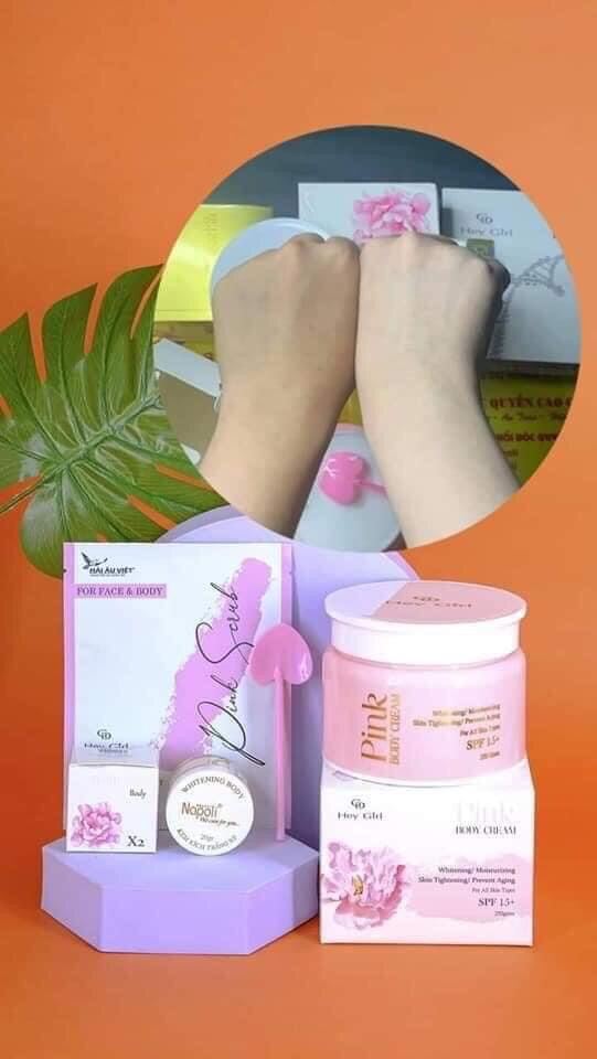 Kem Body Pink Hải Âu Việt - Mua 1 Được 4