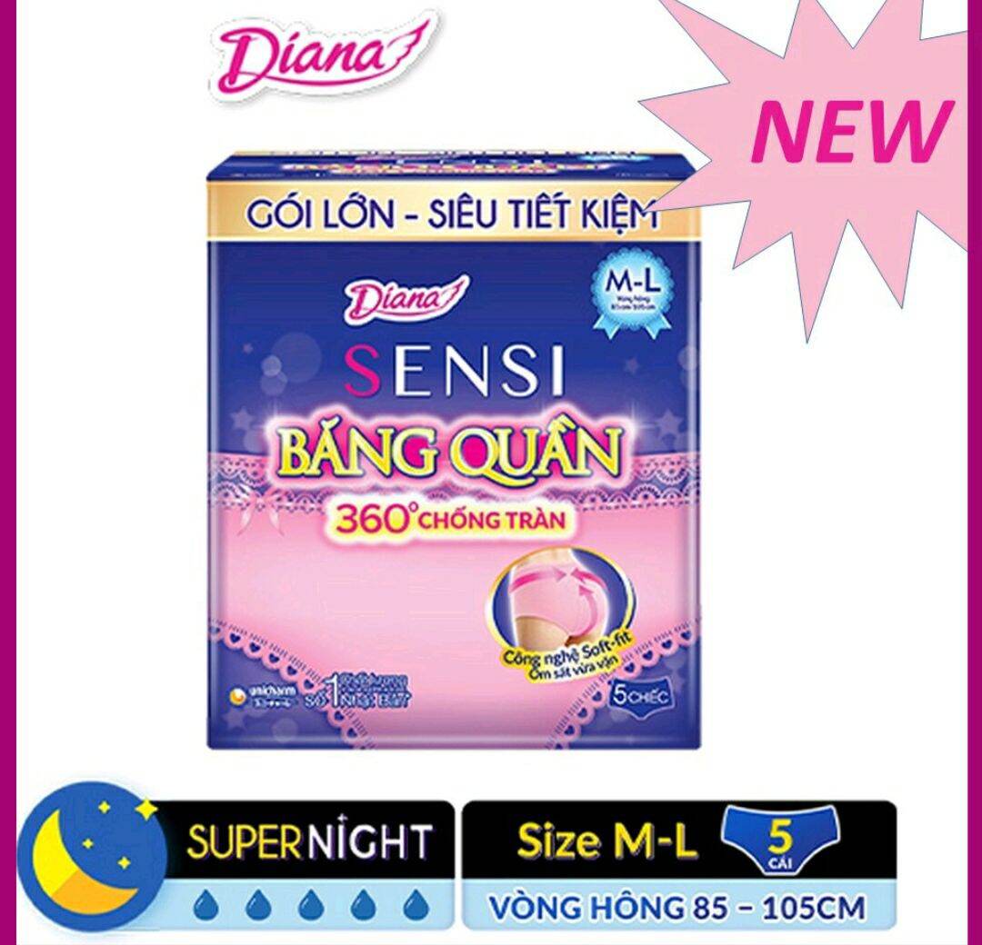 Băng vệ sinh Diana dạng quần M-L