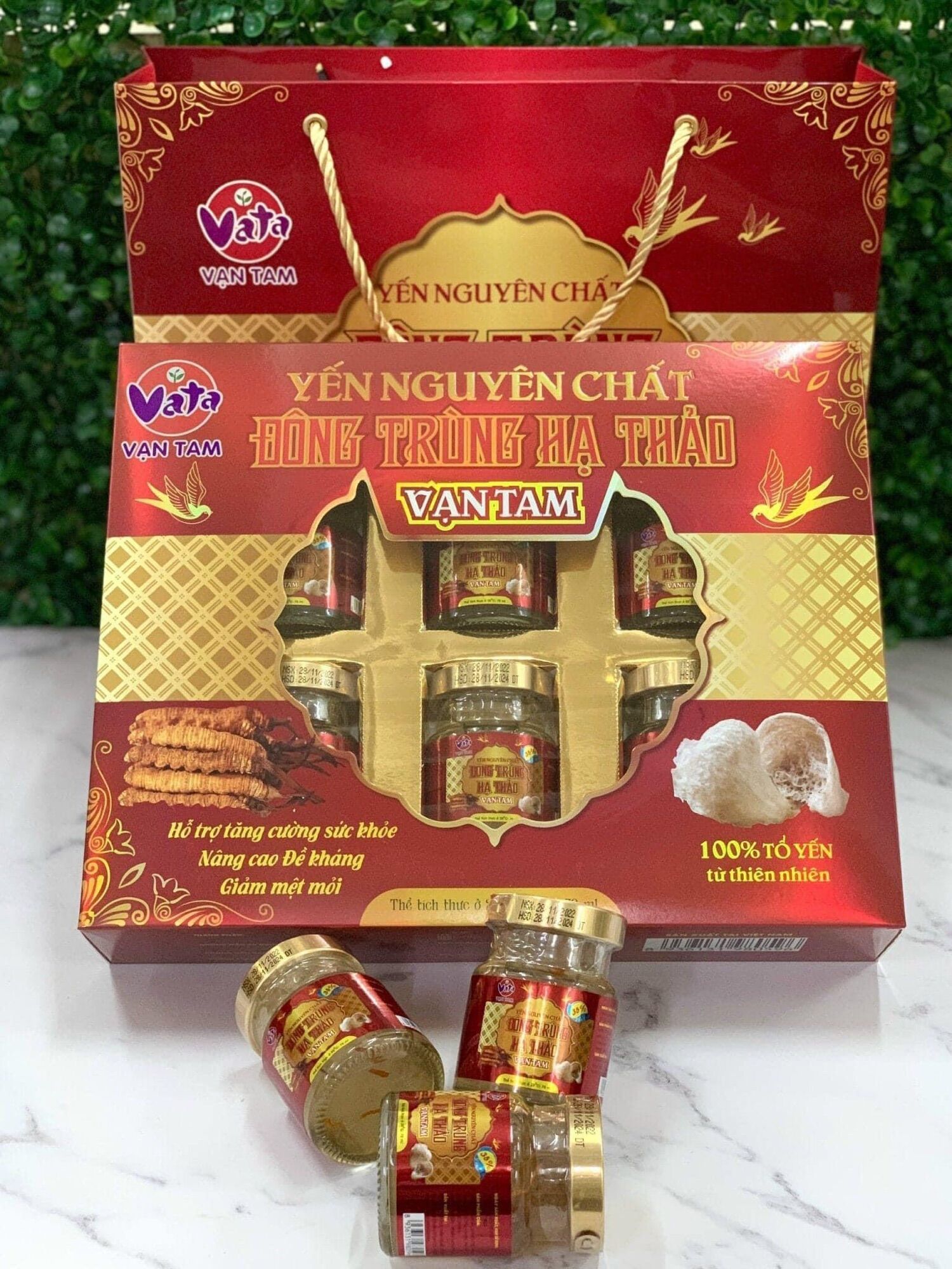 Yến sào đông trùng hạ thảo vạn tam
