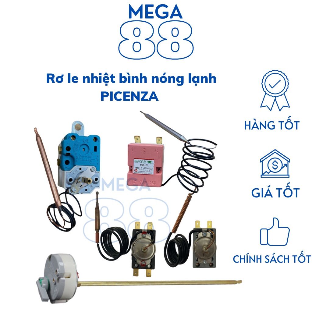 Rơ le nhiệt bình nóng lạnh Picenza - Rờ le ngắt nhiệt bình nóng lạnh Picenza