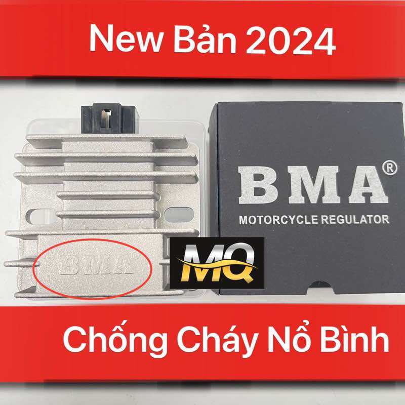 Sạc Độ Xe Máy Shilan Chính Hãng BMA Không Cần Đấu Điện Tách Mát Tải Được 4 Đèn Trợ Sáng