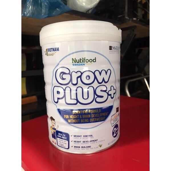 Sữa Dành Cho trẻ thừa cân,Béo phì-Nutifood GROWPLUS TRẮNG 850g