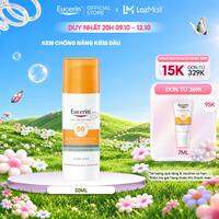Gel Chống Nắng Kiểm Soát Nhờn Eucerin Sun Dry Touch Oil Control Face SPF50+ 50ml