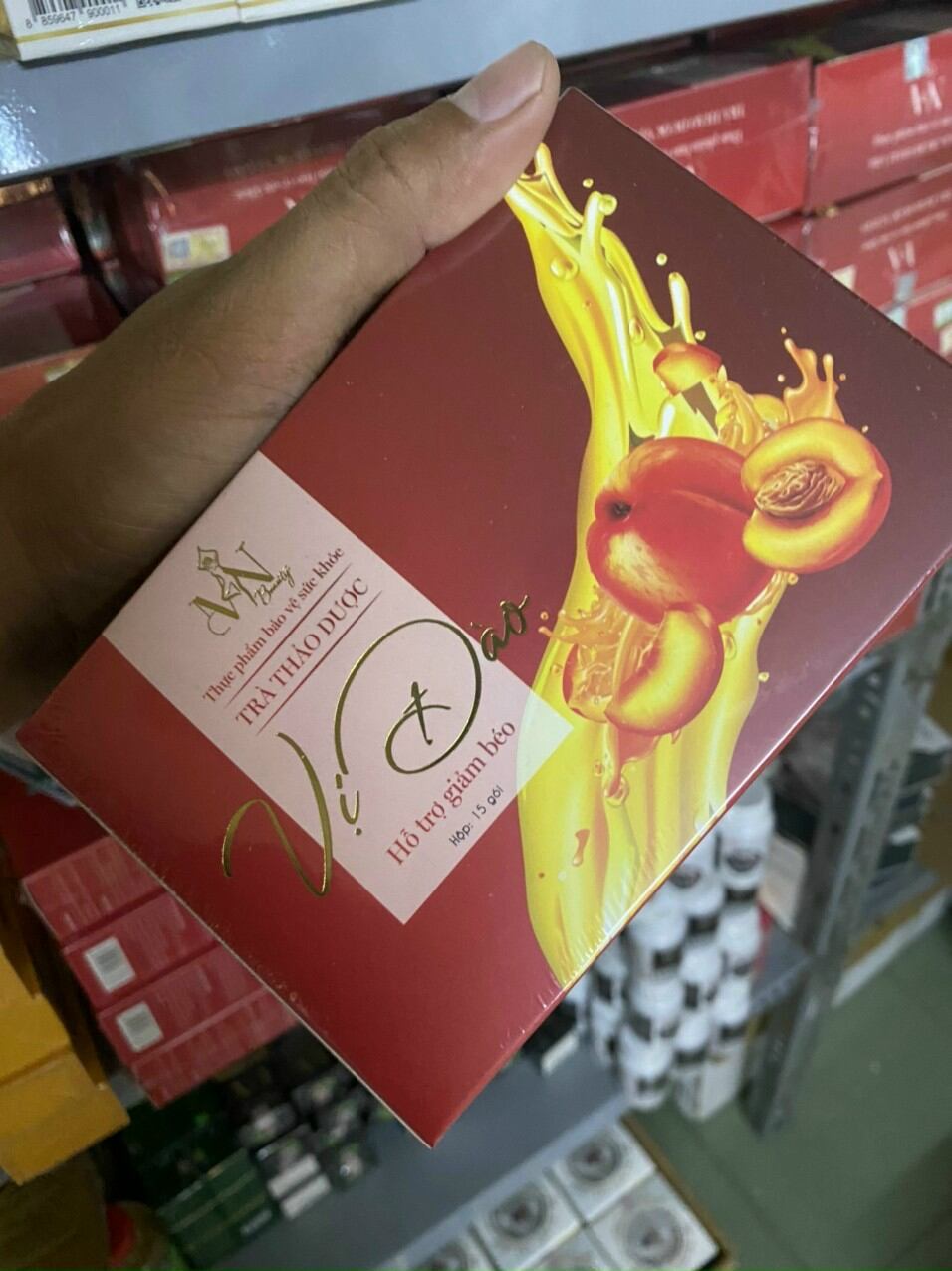 Trà Đào Phương Anh Kèm Detox