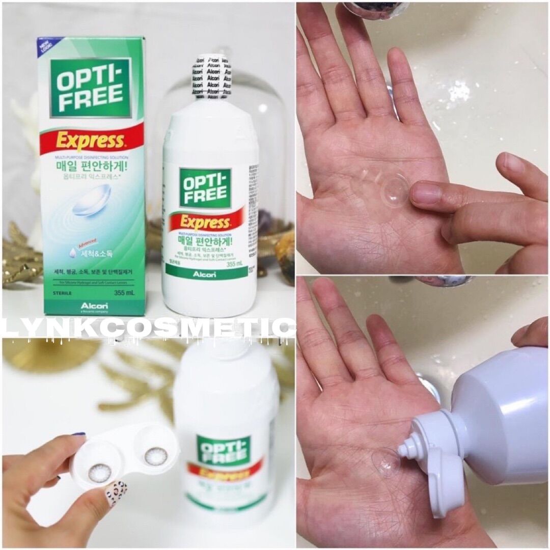 Nước ngâm rửa lens siêu cấp ẩm và làm sạch