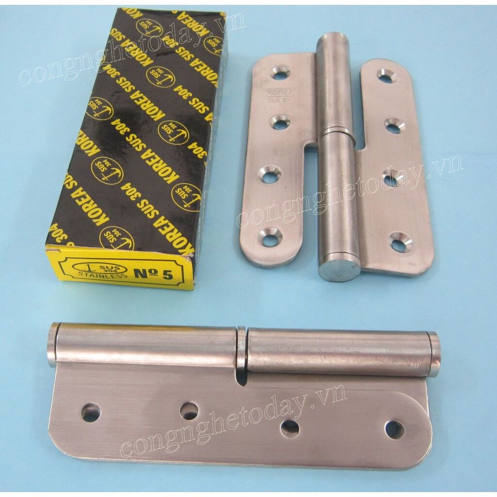 bản lề cối inox 304 hàng công ty (giá bán 1 hộp 2 cái)