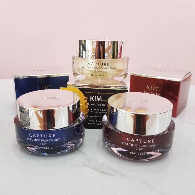 [HCM]Kem Dưỡng Ẩm Trắng Da AHC Capture Solution Max Cream mẫu mới