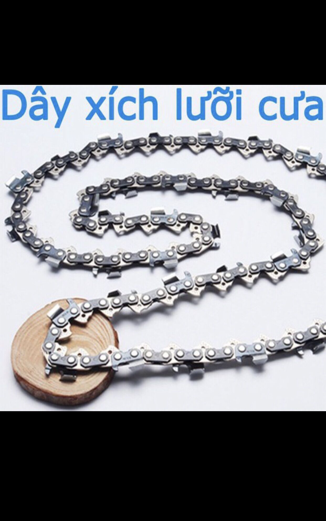 Bộ lưỡi cưa xích lắp máy mài cầm tay