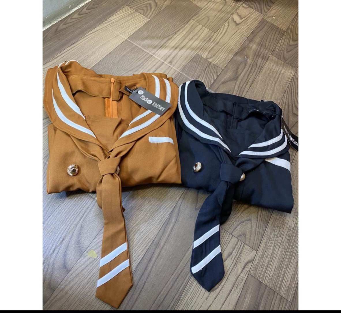 [Bigsize 60-90kg] Set Áo Thuỷ Thủ kèm Chân Váy