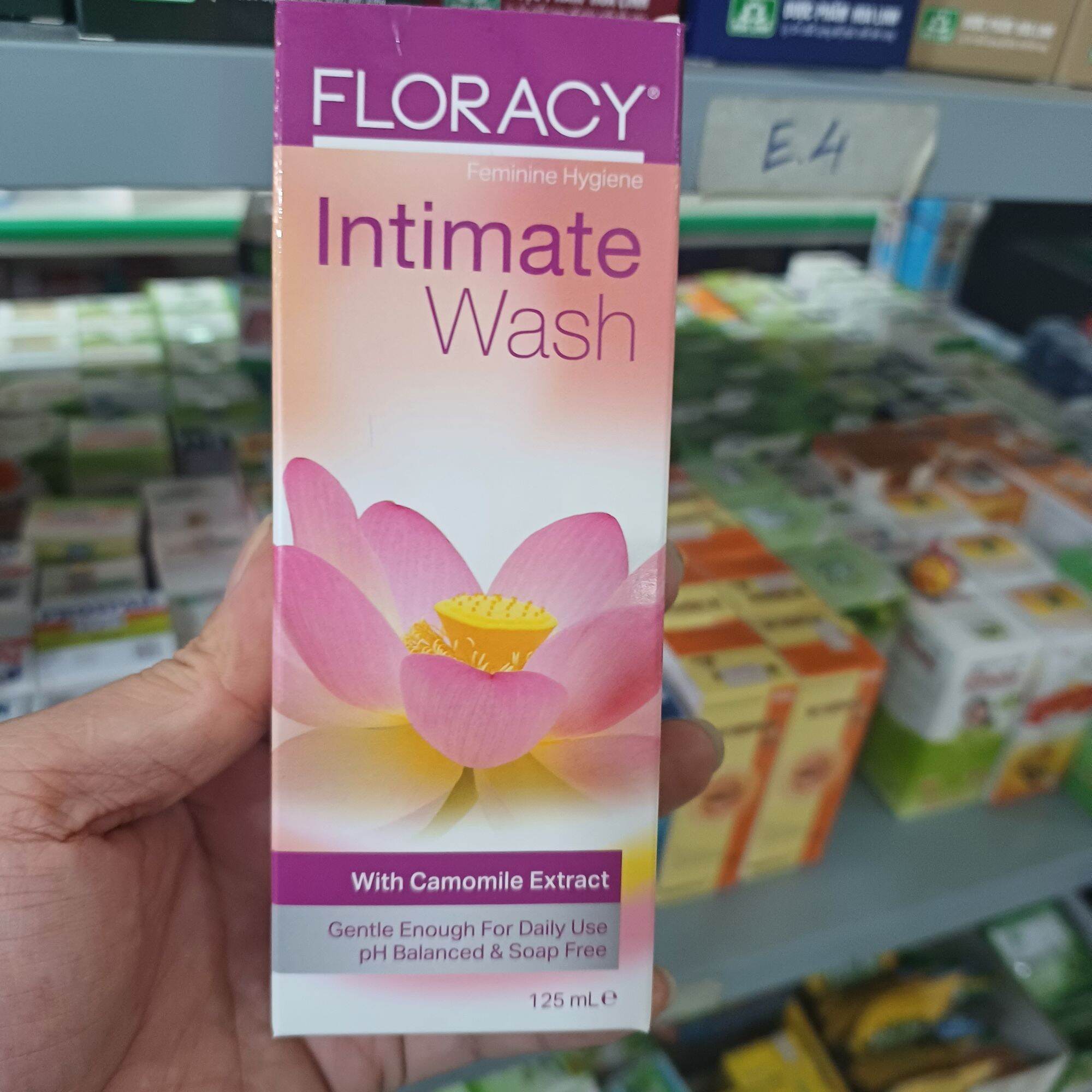 Dunh dịch vệ sinh phụ nữ Floracy intimate wash 125ml nhập khẩu chính hãng Turkey